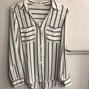 Stripped professional blouse